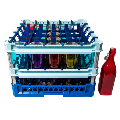 Commercial Glasswasher 25 bottles 100 cl. Basket